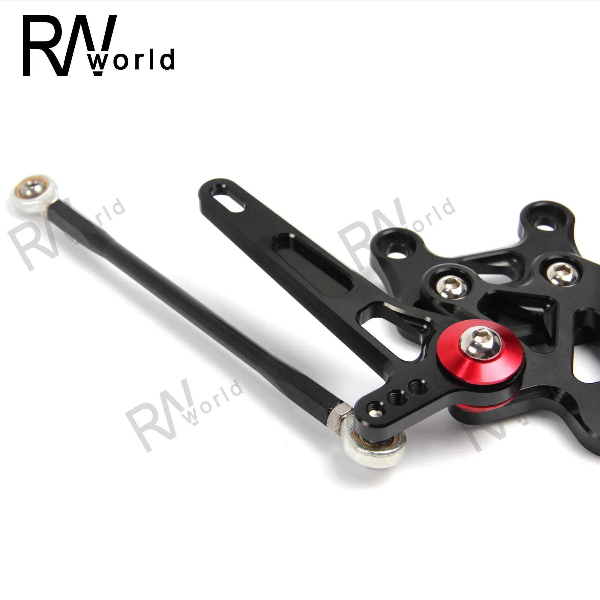 Для мотоцикла APRILIA RSV4 R RSRV4R FACTORY 09-12 CNC Регулируемая Задняя подставка для ног педаль