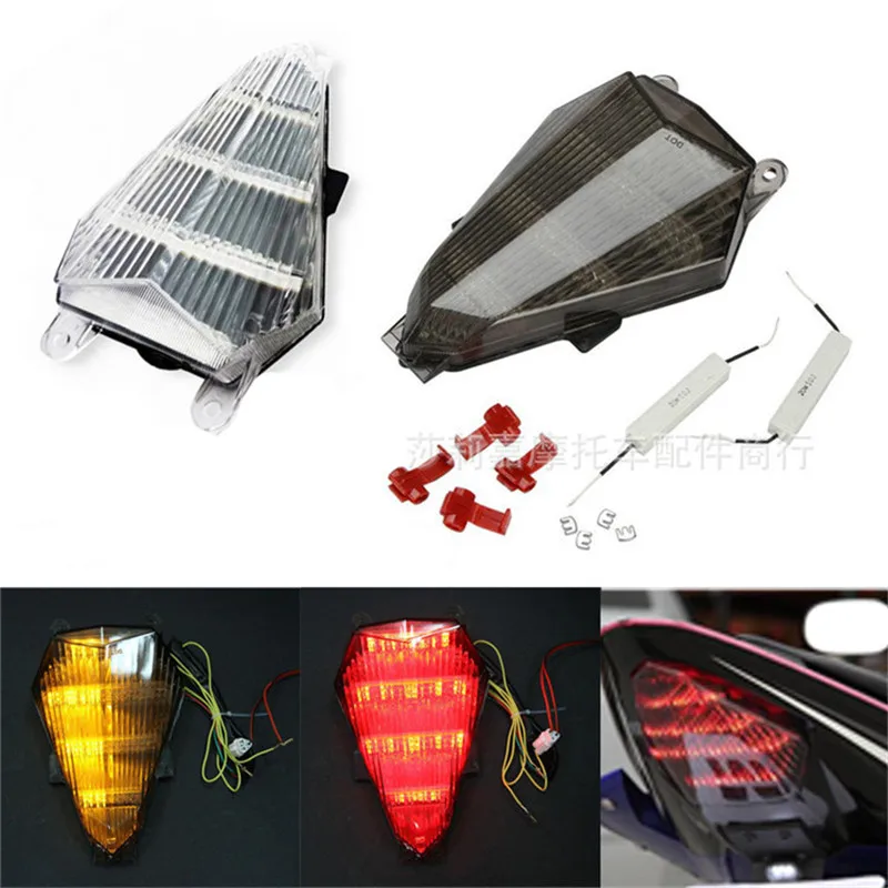 

Motorcycle Led Rear Lights Motorbike Brake Light With Turn Signal Brand Original Accessories for Yamaha YZF R6 06-17 Year