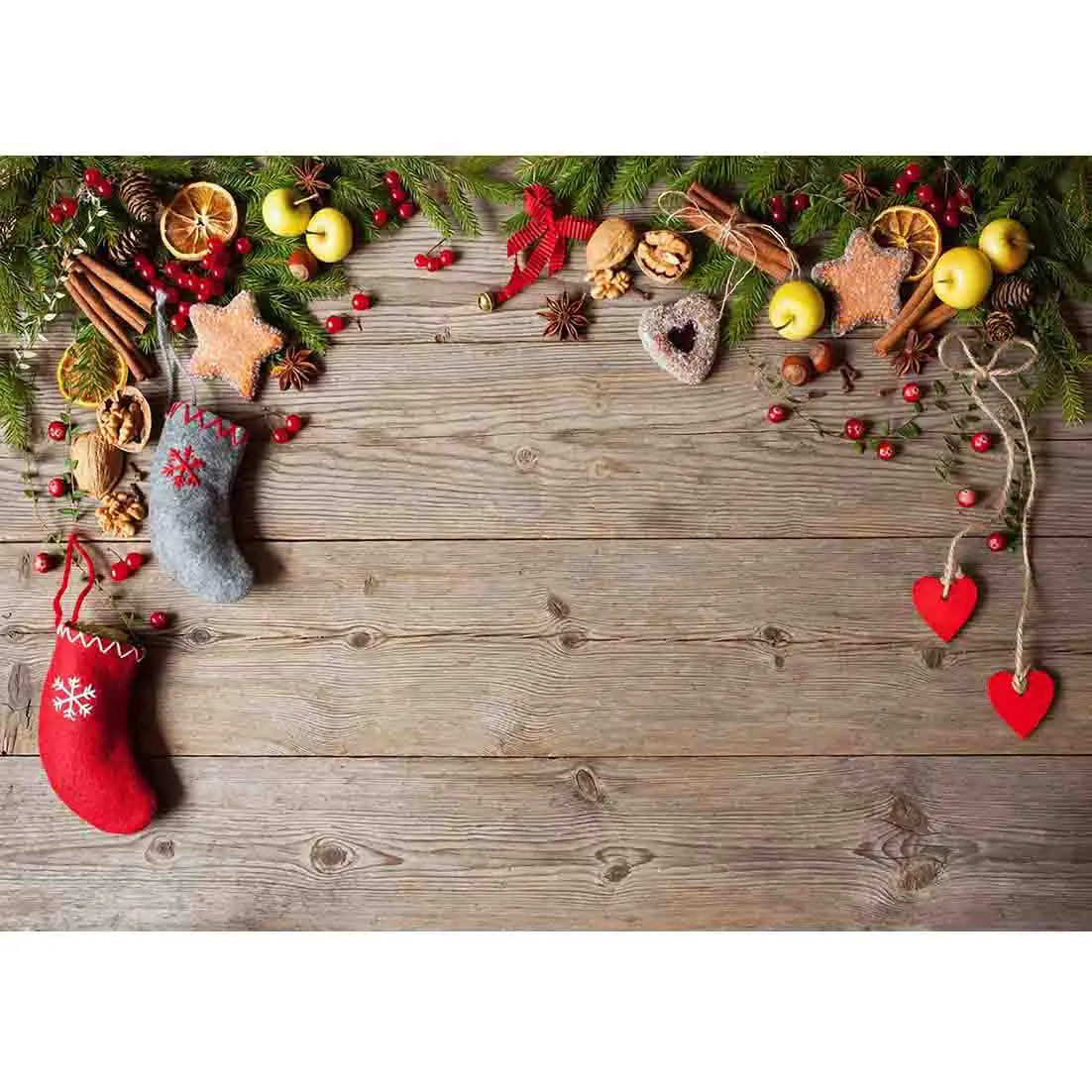 15 SHENGYONGBAO Vinyl Custom Photography Backdrops Prop Christmas day Theme Photo Studio Background YN-5551 - Цвет: 15