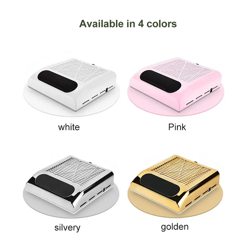 Пылесос маникюрный для сушки гель-лака 80 Вт |