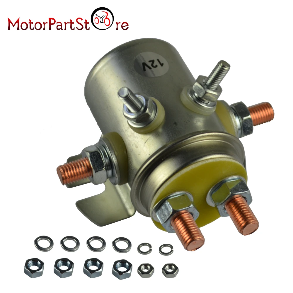 Бесперебойный Режим реле электромагнитный клапан для морской и гольф кары 12V 6