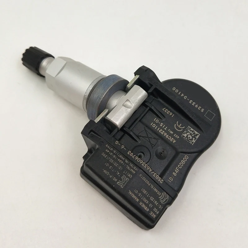 4х новый датчик давления в шинах 52933 D4100 F2000 TPMS для 2018 2022 Hyundai Elantra I30 Fastback Kia Optima
