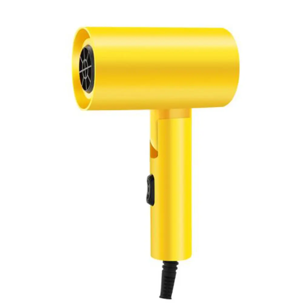 

Folding Hotel Hammer Hair Dryer Student Dormitory Negative Ion High-Power Hair Dryer Lightweight 3 Heat Settings Blow Dryer