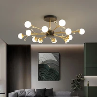 modern and stylish led ceiling lamp is suitable for living room bedroom dining room home indoor lighting fixture ac85 260v