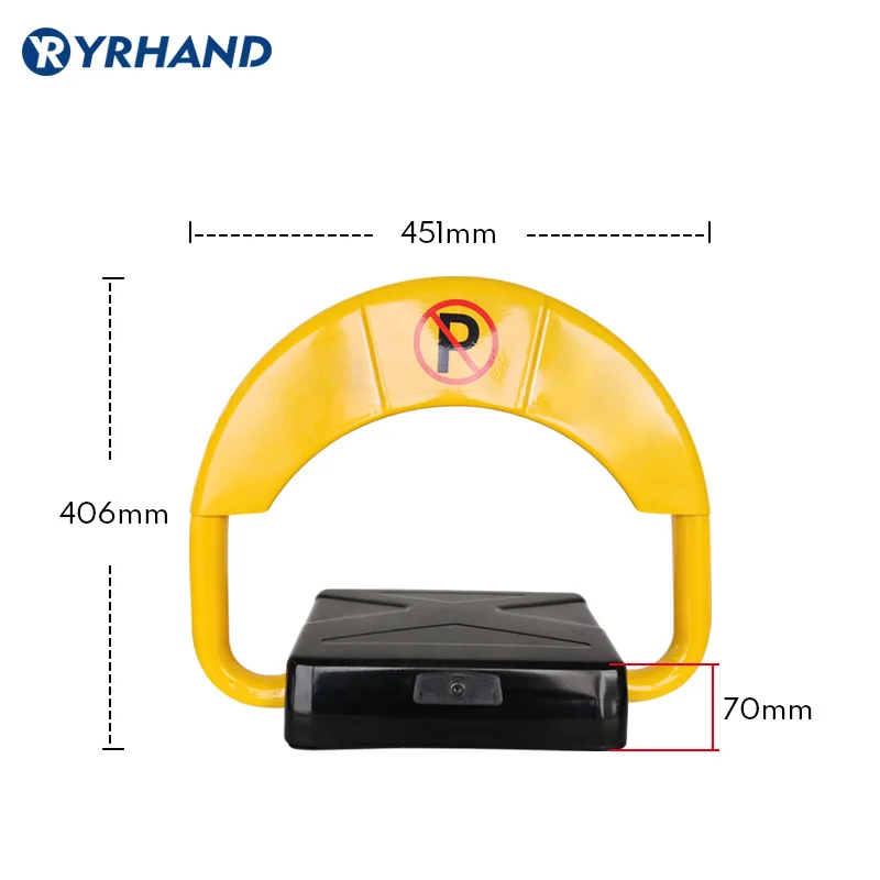 Yrhand Bluetooth TTlock App цифровой замок для парковки стальной качественный умный