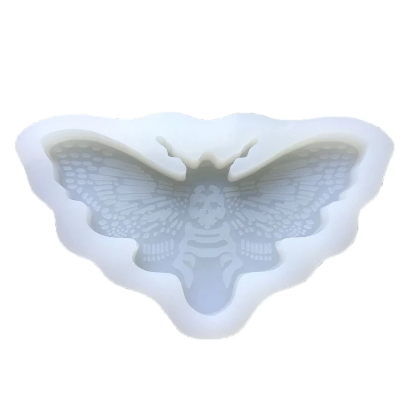 

Moth Keychain Epoxy Resin Mold Necklace Pendant Silicone Mould DIY Crafts Jewelry Casting Tool