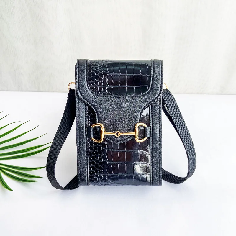 Fashion Casual Mini Handbag For Women Girls Mobile Phone Bag PU leather Shoulder Crossbody Bag Travel Card Holder Passport Cover