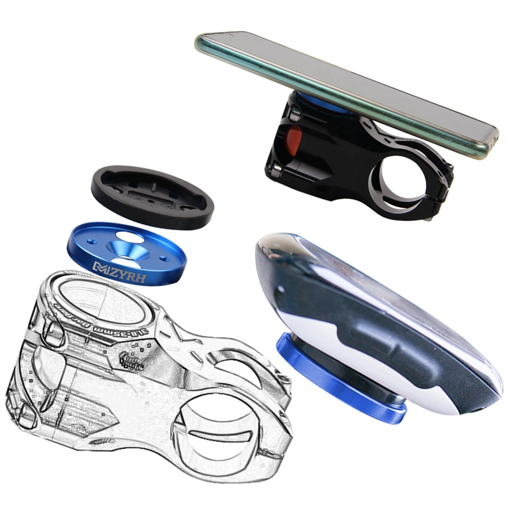 Велокомпьютер держатель стволовых Верхняя Кепки секундомер кронштейн адаптер