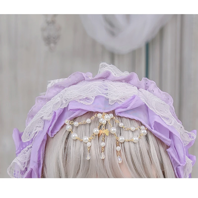 Аксессуары для волос в стиле &quotЛолита&quot свадебные аксессуары с цветами милые