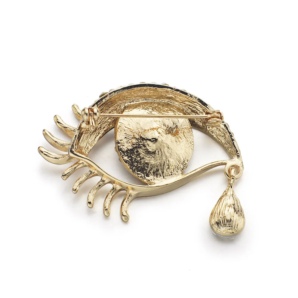 Женская Брошь с подвесками в виде глаз брошка кристаллами Z021|Броши| |