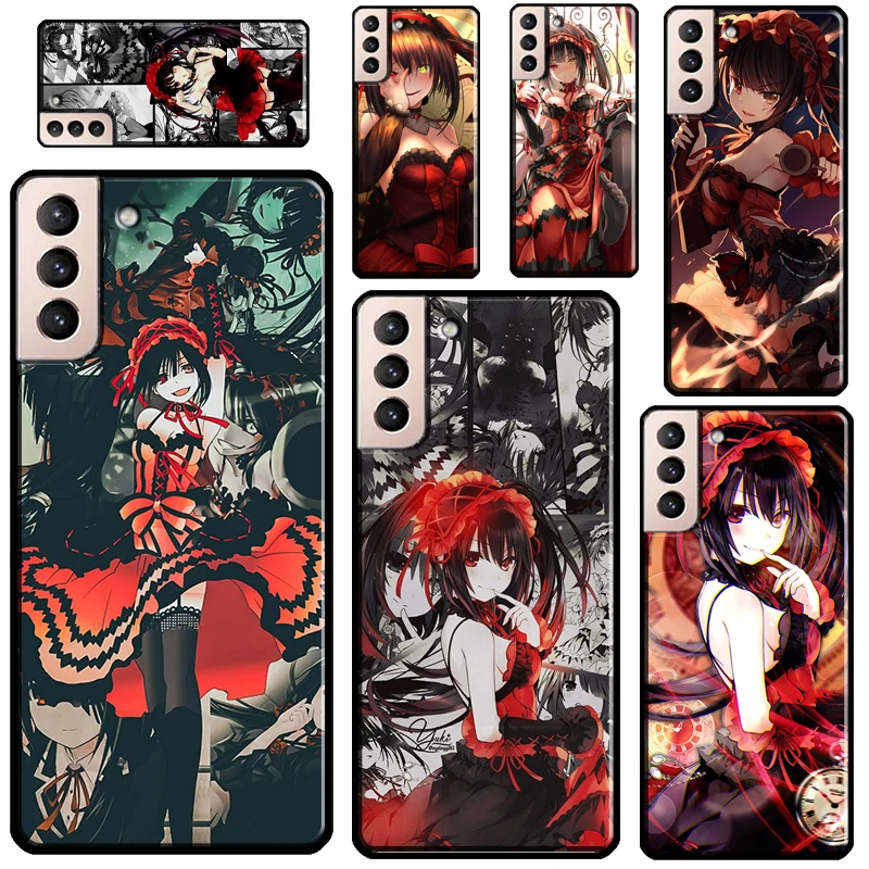 

Чехол для телефона Kurumi Tokisaki Date A Live для Samsung Galaxy S21 S22 Ultra Note 20 S20 FE S8 S9 S10 Note 10 Plus
