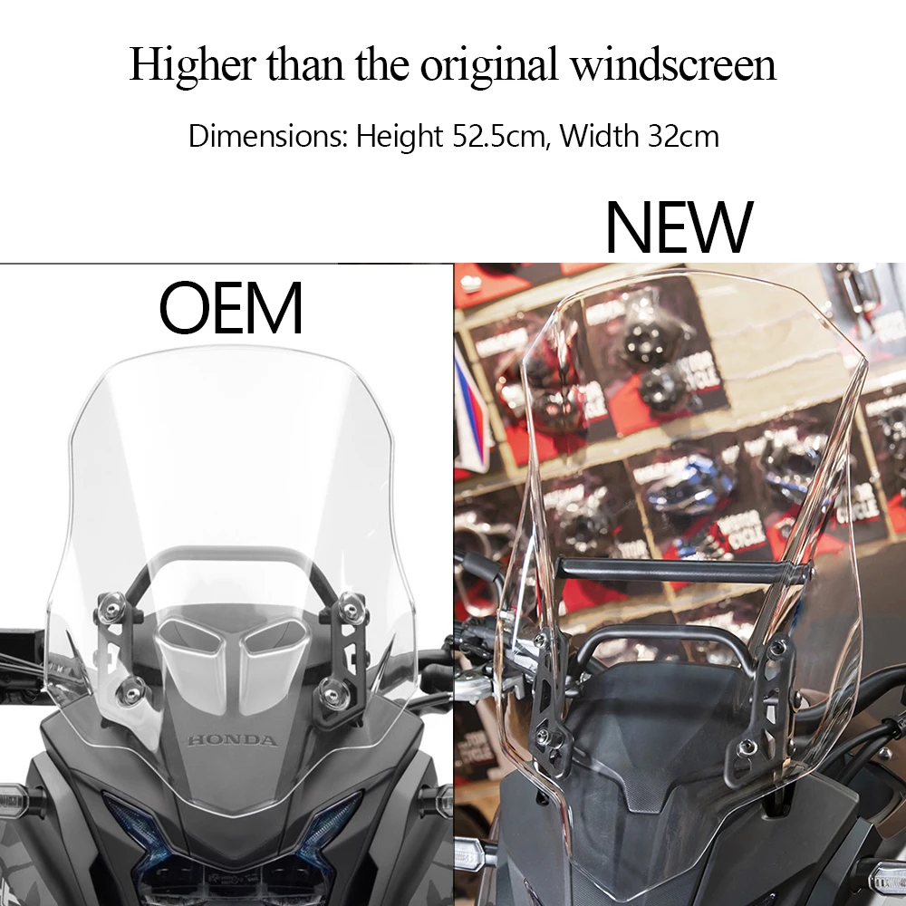 Обтекатель ветрового стекла для Honda CB500X Козырек 2016 2017 2018 2019 CB 500X аксессуары