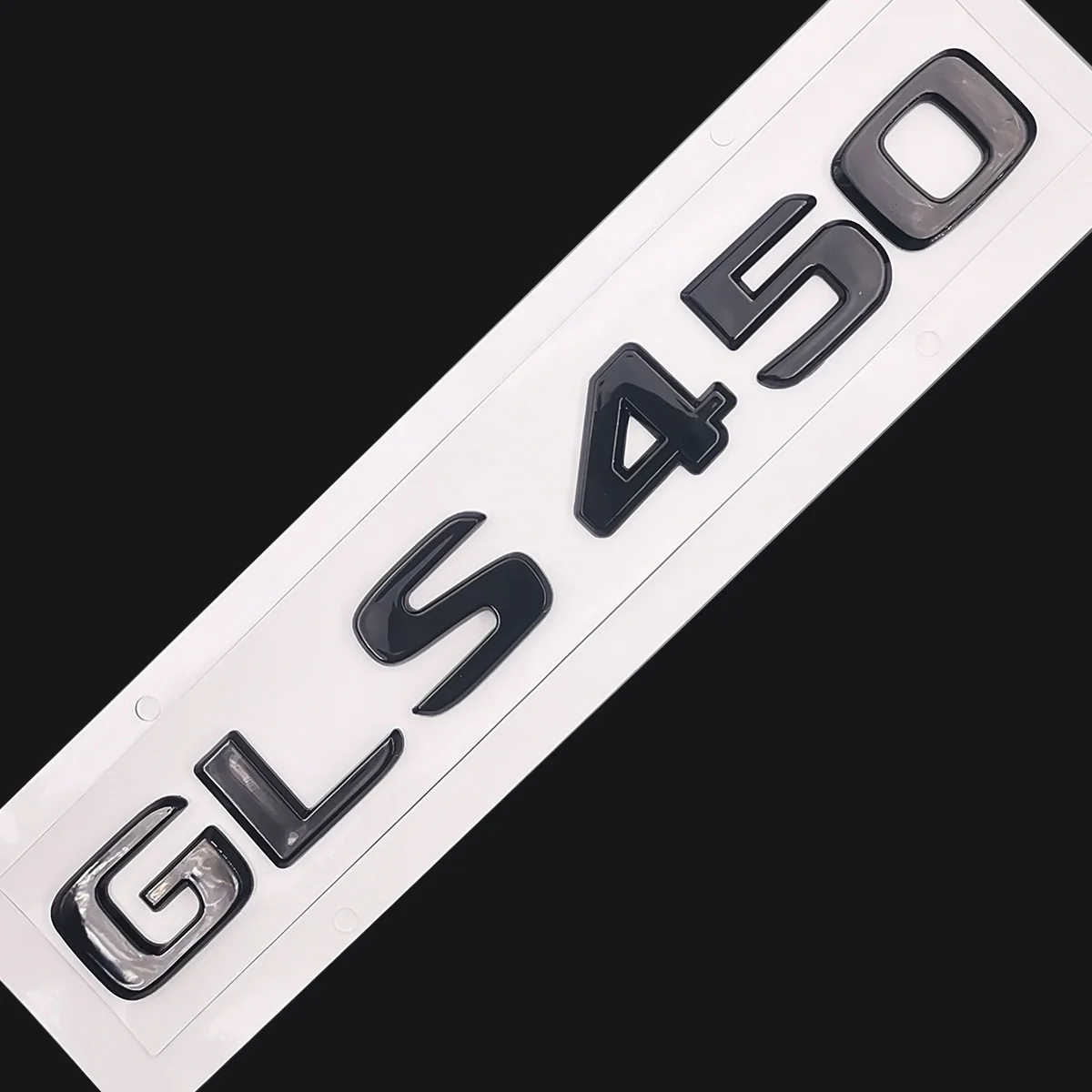 Оригинальный размер 1:1 Автомобильная эмблема заднего хвоста цифры буквы