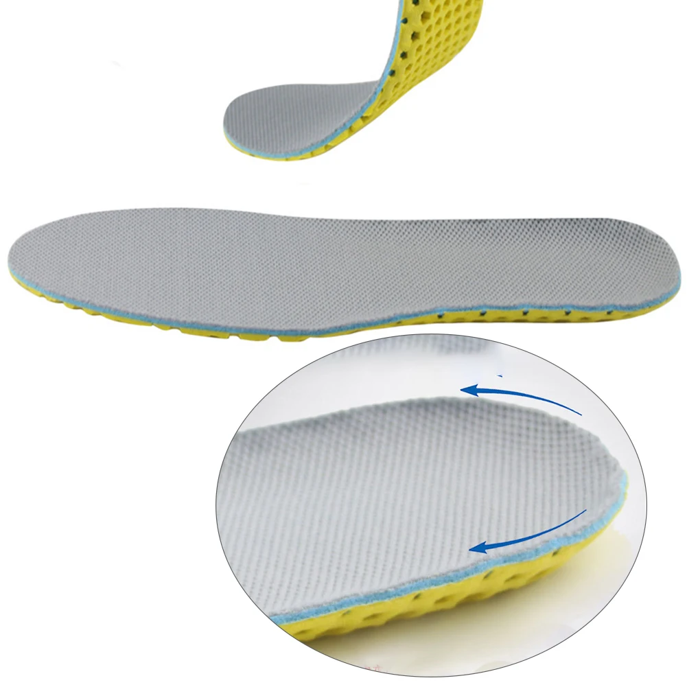 Arch support Care мужские и женские вставки высокие эластичные подушечки для ног с отделкой краями плоские спортивные стельки повседневная обувь для бега амортизация