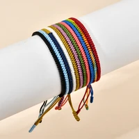 zmzy bohemian new woven rope bracelets for women string chain adjustable lucky rope corn knot bracelet men jewelry
