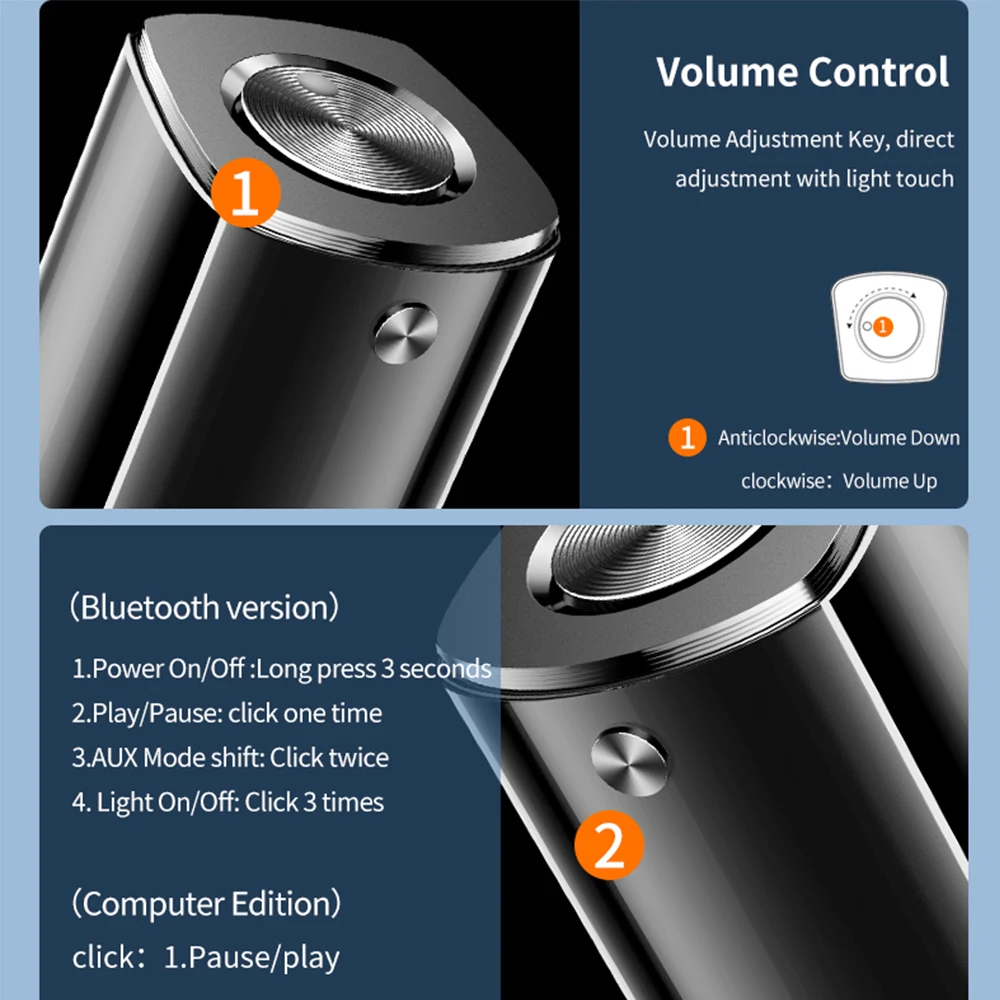 USB Bluetooth динамик 2021 Новый проводной компьютерный бас стерео мощный музыкальный