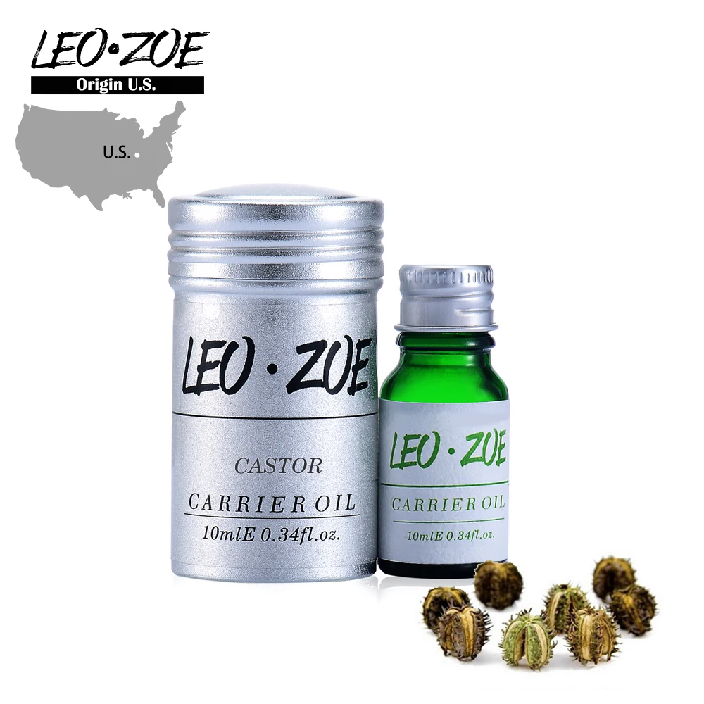 Чистый касторовое масло известный бренд LEOZOE сертификат происхождения US