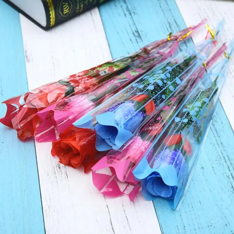 Искусственные цветы на день рождения LED подсветка розы украшения для свадьбы - Фото №1