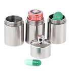 Rover Camel Titanium Водонепроницаемый Экологичный контейнер для таблеток для наружного применения для экстренных лекарств герметичный склад трехслойный EDC инструмент Ta6103