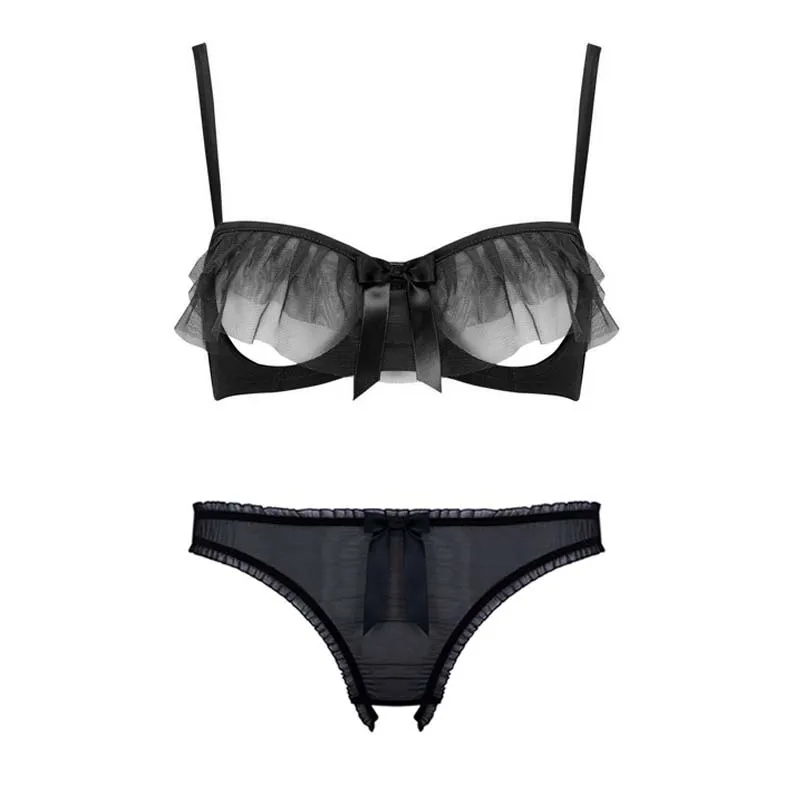 Новинка марлевые воланы прозрачные росы открытая промежность сексуальное