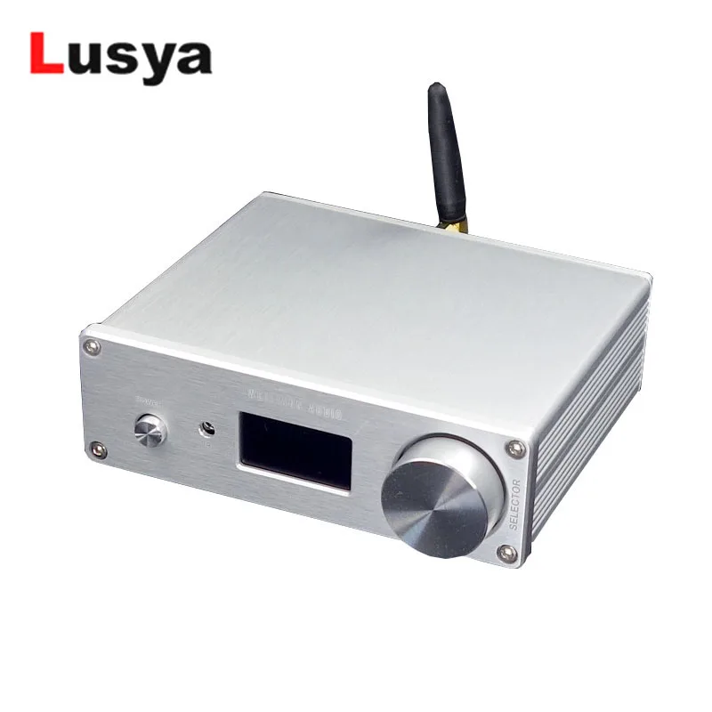 AK4493EQ DSD DAC Bluetooth 5,0 APTX-HD беспроводной плеер коаксиальный usb DAC поддержка XMOS Amanero amplificador с oled-дисплеем T0804