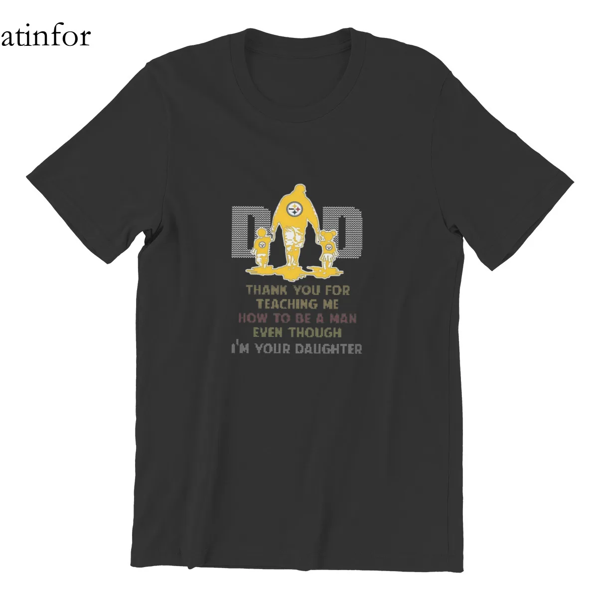 

Футболка для папы и дочери, белая, красная, кавайная, винтажная мужская одежда 62661