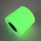 Зеленая светящаяся лента, самоклеящаяся дневная наклейка, декоративная светящаяся флуоресцентная лента, предупреждающие наклейки