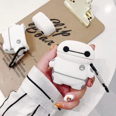 DVS-29 Милый мультфильм 3D авокадо брелок силиконовый чехол для Apple Airpods Мягкий противоударный чехол для New air pod 2 acessorios - Цвет: DVS-29