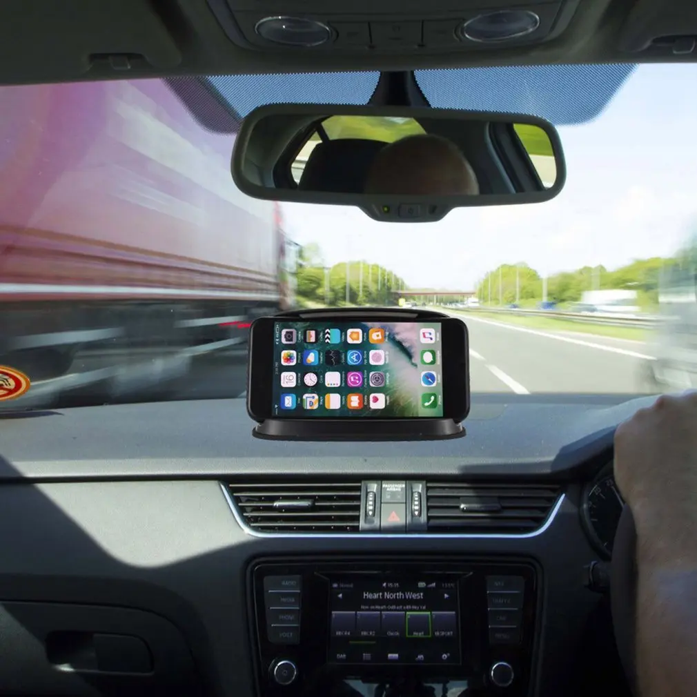 

Cell Phone Holder for Car, Car Phone Mounts Dashboard GPS Holder Mounting in Vehicle \"3.0-6.0\"size Device Universal