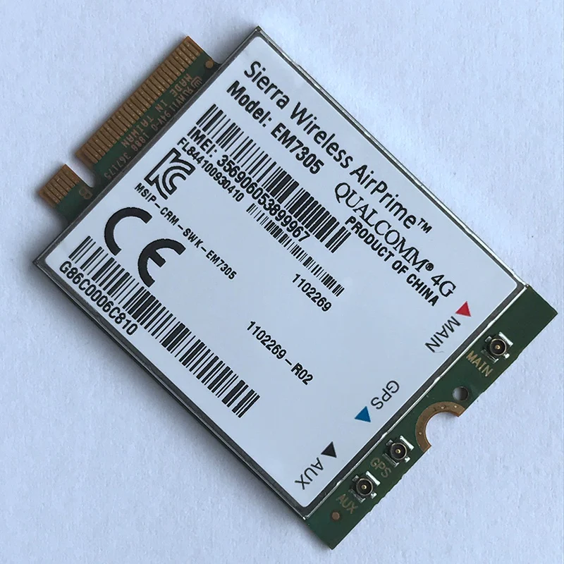 Sierra Wireless EM7305 4G M.2 NGFF 100M LTE WWAN карта сетевая модуль | Компьютеры и офис