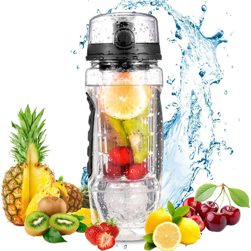 

Портативный бутылка для заваривания фруктов Tritan бутылка для питьевой воды, шейкер для сока, Спортивная бутылка для воды бутылка для детокси...