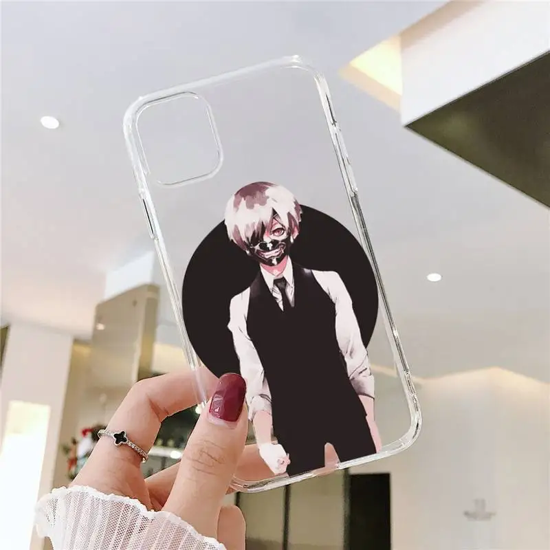 

Tokyo Ghoul Japan Suave Phone Cases Transparent soft For iphone 5 5s 5c se 6 6s 7 8 11 12 plus mini x xs xr pro max