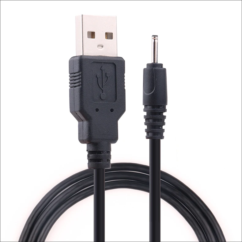 1 шт. внешний диаметр 2 мм USB кабель для зарядного устройства с маленьким штырьком