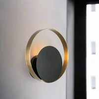 modern wall lamp led gold nordic creative sconces lighting fashion and simple dining living bedroom bedside indoor decor lights