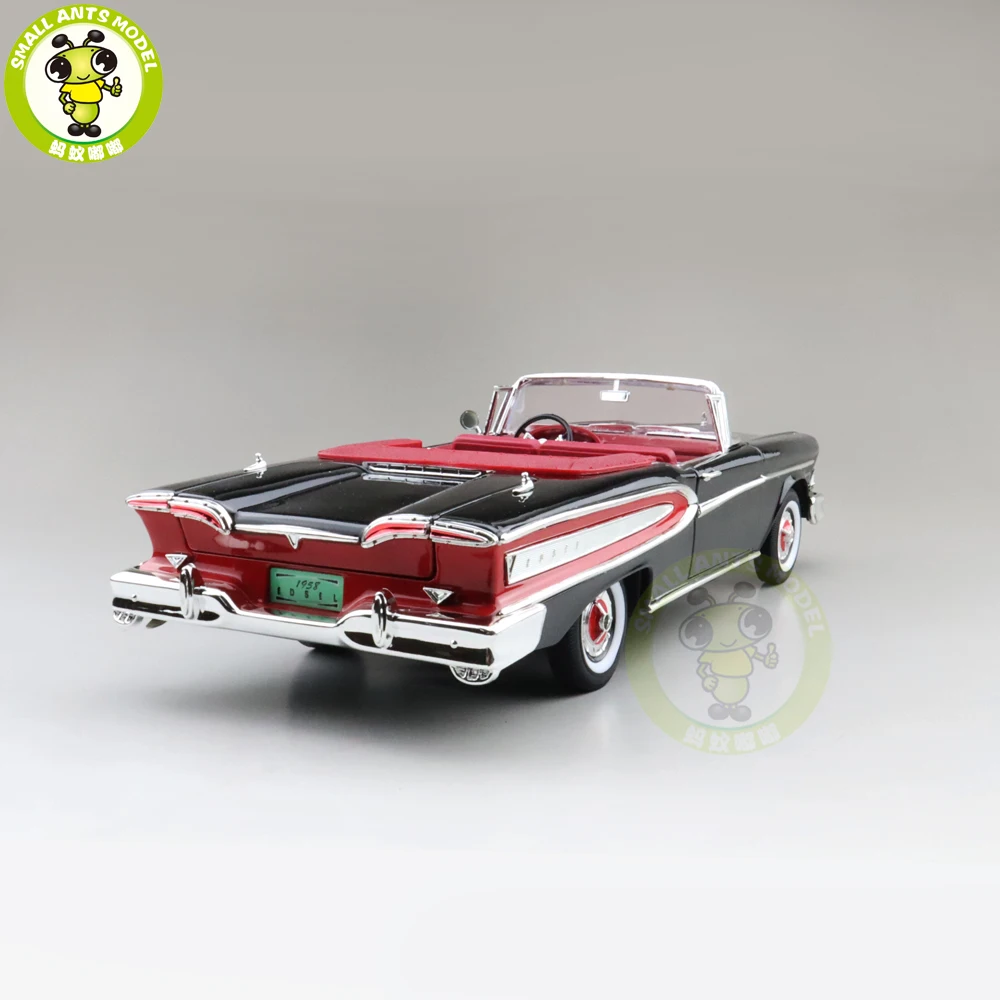 1/18 1958 Ford EDSEL цитирование дорога Подпись литая модель автомобиля игрушки для мальчиков и девочек подарок