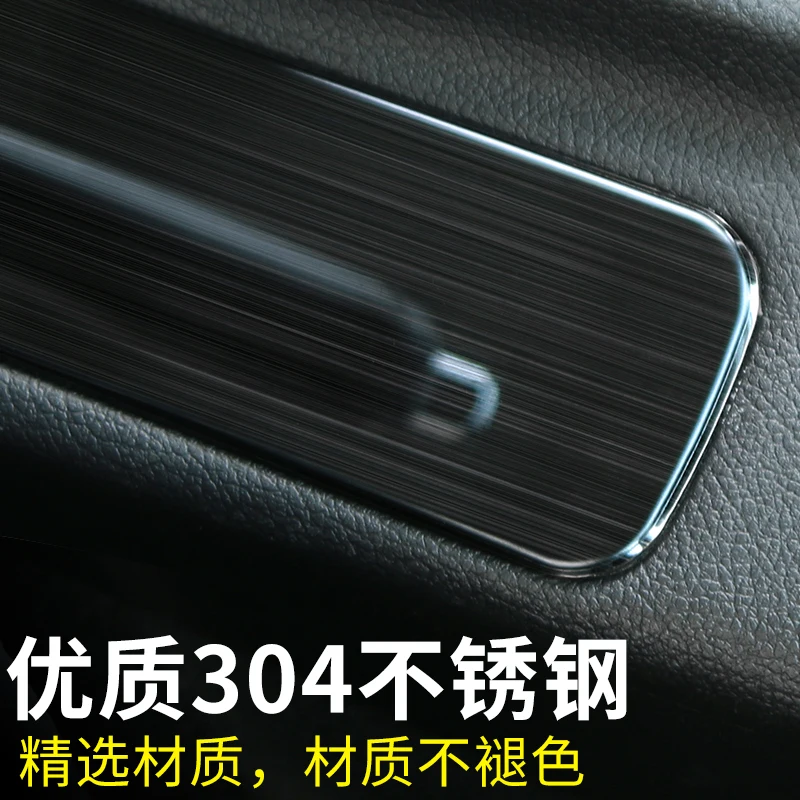Для Mitsubishi Outlander 2013 2014 2015 2016 2017 2018 2019 ручной тормоз из нержавеющей стали с блестками