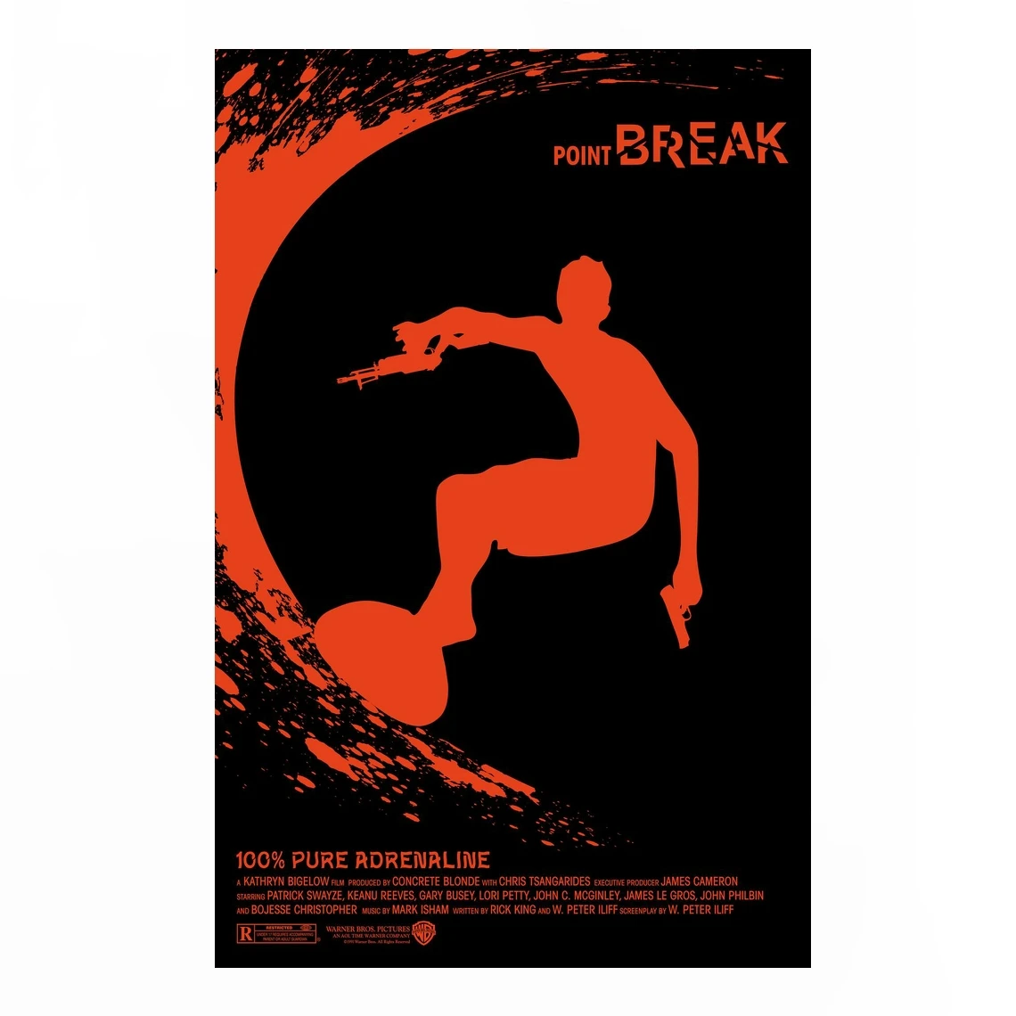 

Point Break Action Movie Wall Painting Home Decoration (No Frame)
