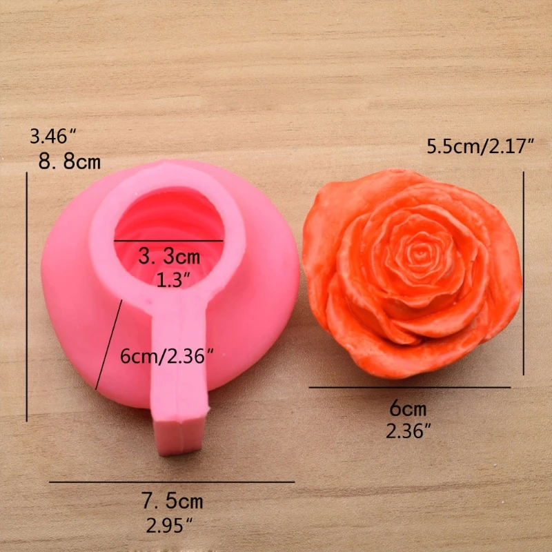 

Handmade 3D Resin Rose Flower Pendant Silicone Mold,3D Resin Rose Flower Mold,Rose Flower Decor Mold,Rose Flower Mold,Resin Larg