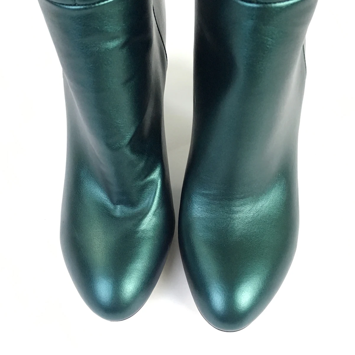 Женские сапоги Сапоги до колена с круглым носком на высоком каблуке Женская