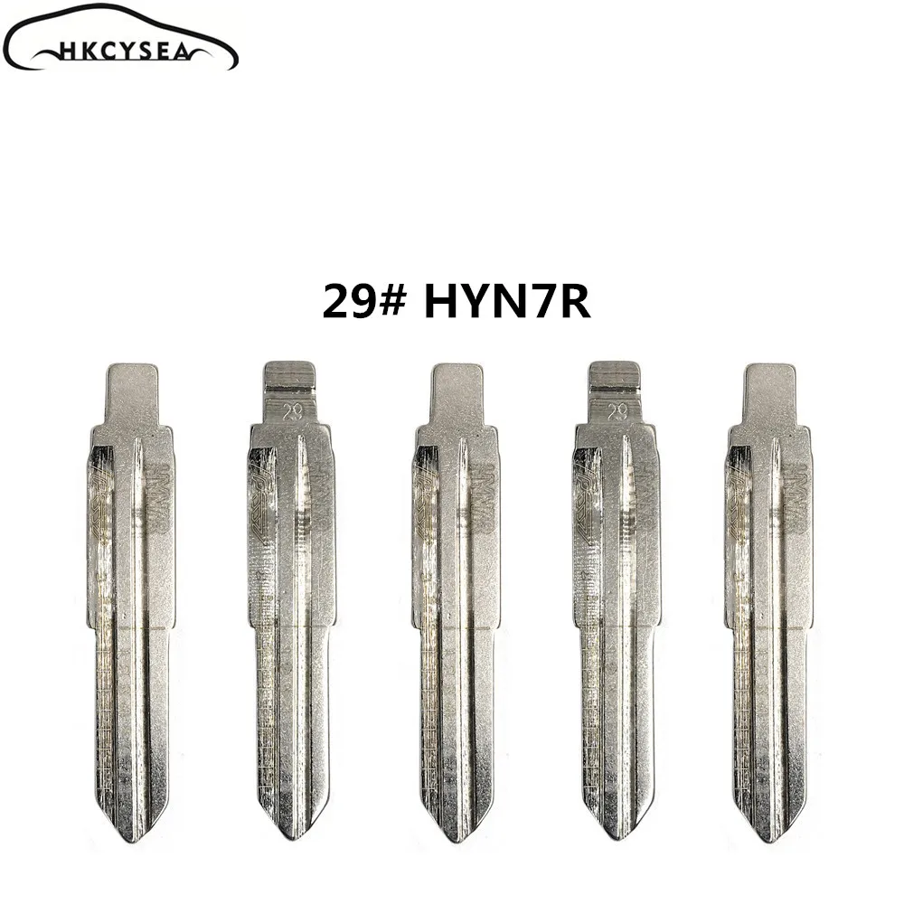 HKCYSEA гравированные линии чистые шкалы резки зубов необработанный ключ лезвие 29 #