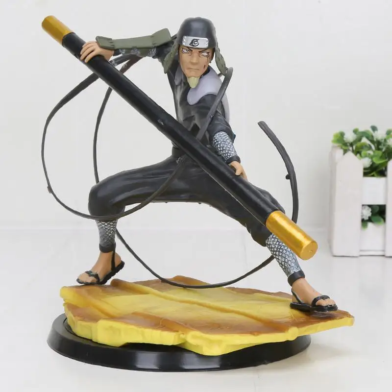 14 см Наруто Shippuden намикадзэ Минато Jiraiya Хината сенджу хаширама Тобирама Наруто Рисунок ПВХ фигурку игрушки - Цвет: Hiruzen  opp bag