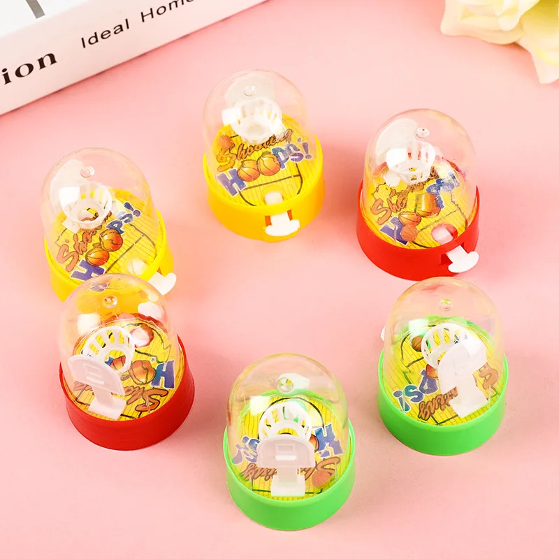 

Cute Mini Basketball Machine Handheld Finger Ball Reduce Pressure Player Shooting Children Toys Gift for Kids Fans Club