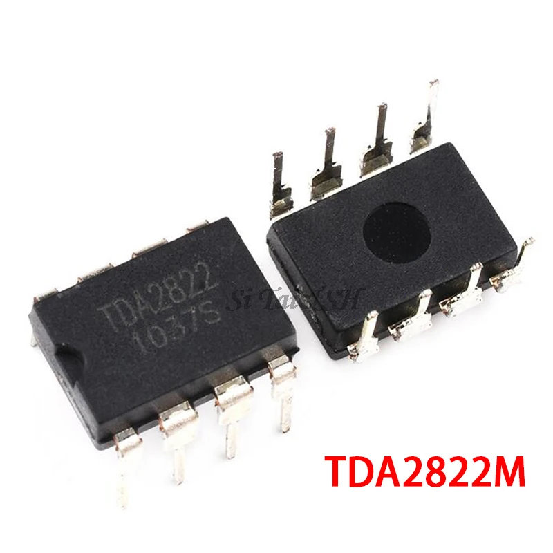 10 шт. TDA2822M DIP8 TDA2822 DIP 2822M DIP-8 новый и оригинальный IC