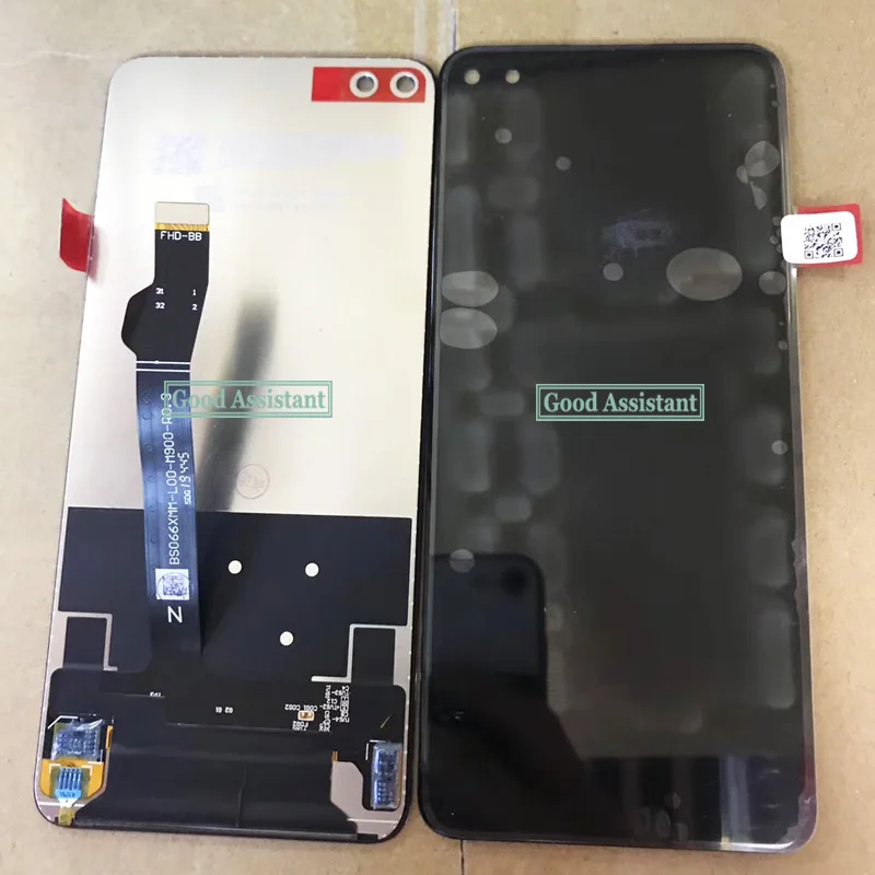 Оригинальный черный Сенсорный экран дигитайзер ЖК-дисплей в сборе для Huawei Nova 6