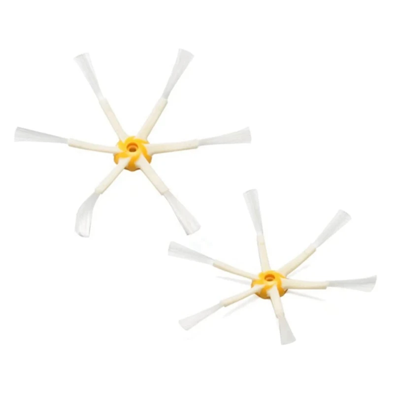 

10Pcs Filter Elements,10PCS HEPA Filters with 6-Armed Side Brush for IRobot Roomba 500 600 700 Series Vacuum Cleaners