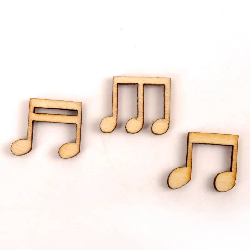 Деревянная живопись для скрапбукинга с натуральным Милая записка рисунком