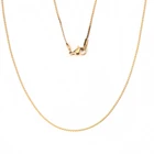 Цепочка из нержавеющей стали 304 S-образной формы, золотистого цвета, длина 50,5 см (19 дюймов 78 дюйма), размер цепочки: 1,2 мм, 1 шт.