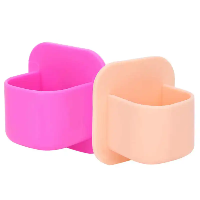 

Microbrush Disposable Makeup Sponge Holder Silicone SelfAdhesive Powder Puff Rack Drying Cosmetic Sponge Stand Cotton