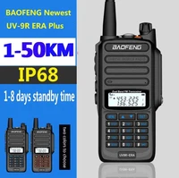 NEW 2022 baofeng uv-9r ERA plus IP68 waterproof walkie talkie  long range 30km car ham radio transceiver UHF radio station