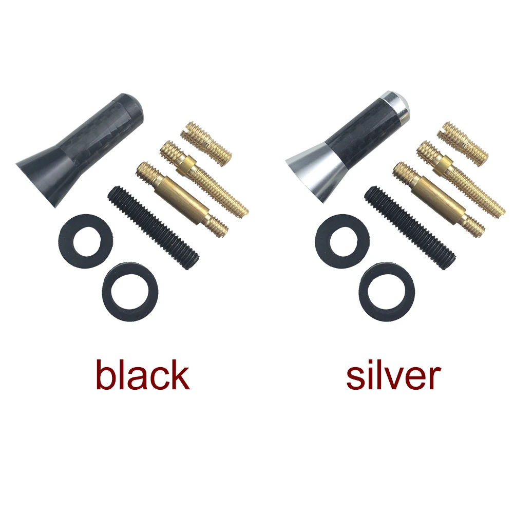 3.5 Cm Accessories Roof Screws Radio Aerial Carbon Fiber Short Signal Enhance Universal Auto Styling FM Car Antenna Replacement |